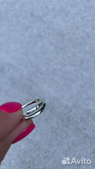 Кольцо серебро 925