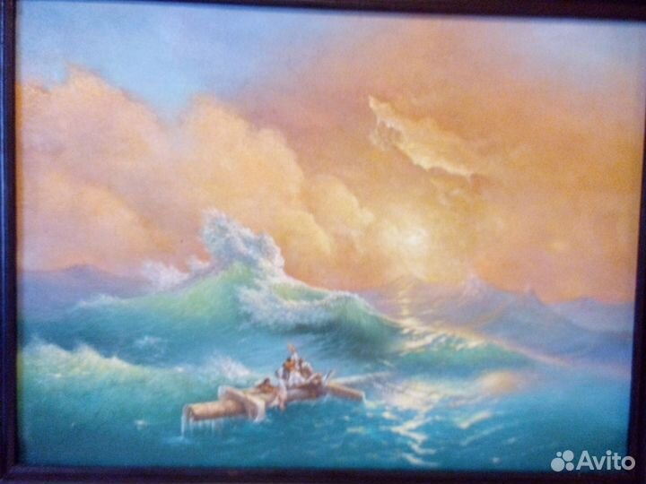 Девятый вал копия с картины Айвазовского