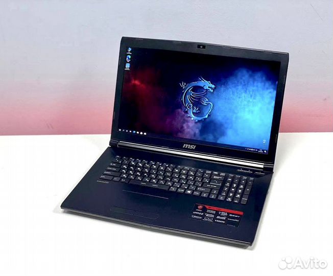 Игровой MSI 17.3” GTX950 Core i5 16g SSD+HDD