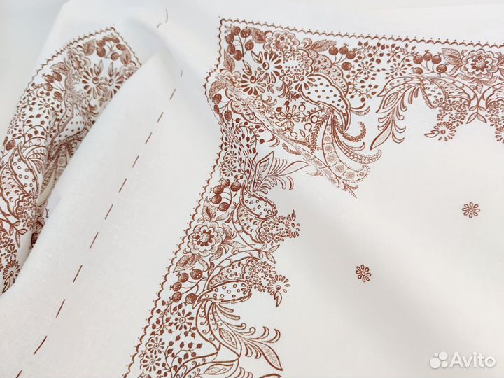 Ткань хлопок СССР купон на платок