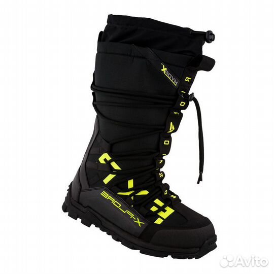 Ботинки FXR X-Plore с утеплителем Black/Hi Vis 220