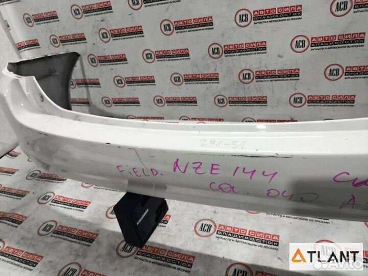 Бампер задний toyota corolla fielder