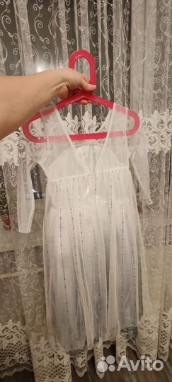 Платье эльзы холодное сердце 100