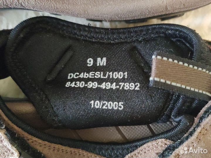 Оригинальные военные сандалии