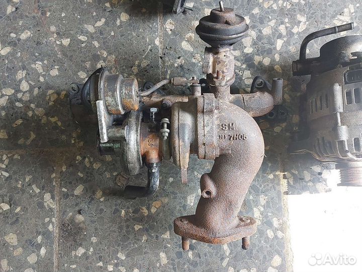 Турбина с коллектором Hyundai santa fe 2.0 112