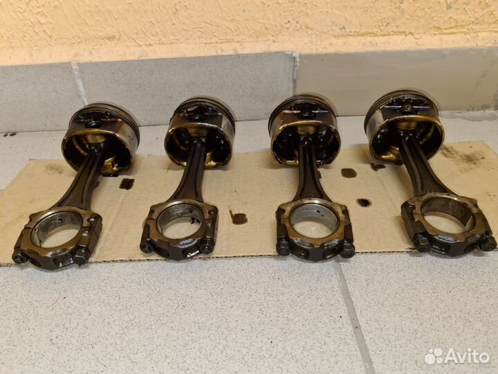 Поршня шатуны Spectra Carens Rio Shuma Спектра s6d