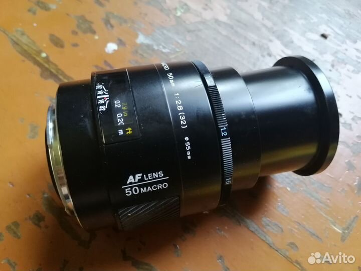 Объектив Минольта AF macro 50mm2.8 Sony A