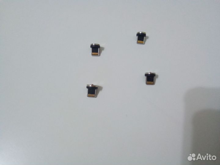 Коннекторы магнитные Lighting и микро usb.Новые