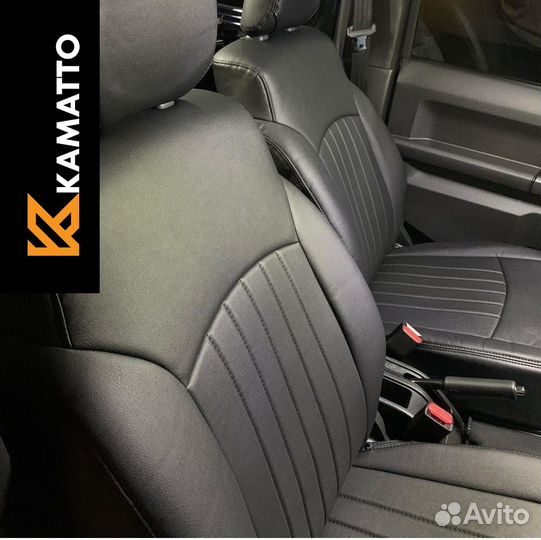 Чехлы Kamatto Retro Toyota Voxy\Noah 2014-н.в
