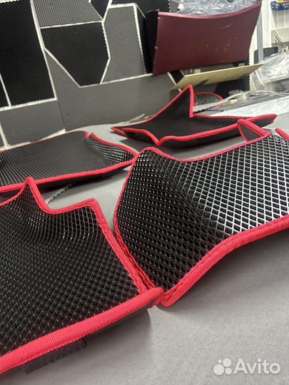 Эва ковры с бортами eva 3d