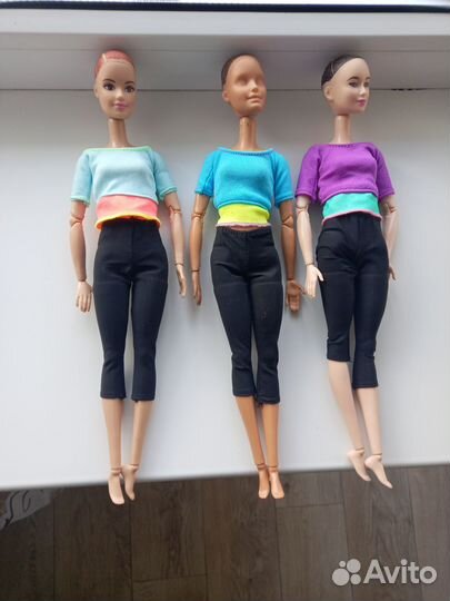 Продам кукол барби Made To Move