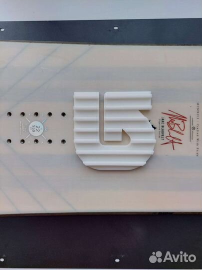 Наклейка на сноуборд stomp pad burton