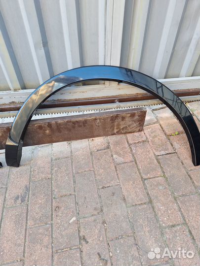 Молдинги задних крыльев Audi Q3 8U