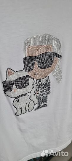 Футболка karl lagerfeld оригинал