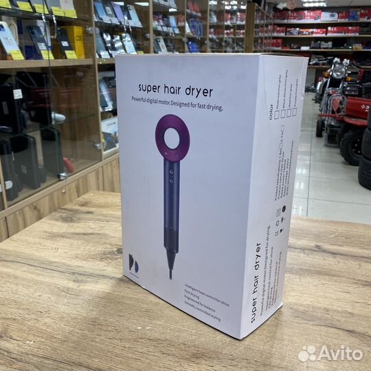 Фен для волос Super Hair Dryer профессиональный