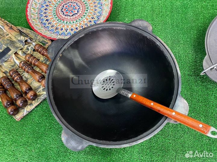 Казан чугунный