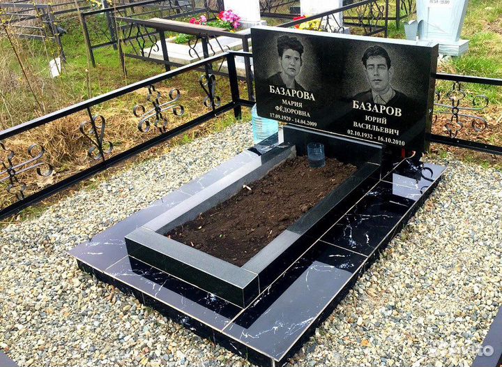 Бюджетные памятники из гранита и мрамора