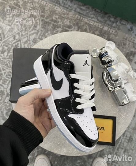 Кроссовки nike air jordan 1 low se concord