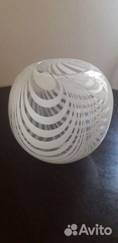 Ваза шар.стекло толстое