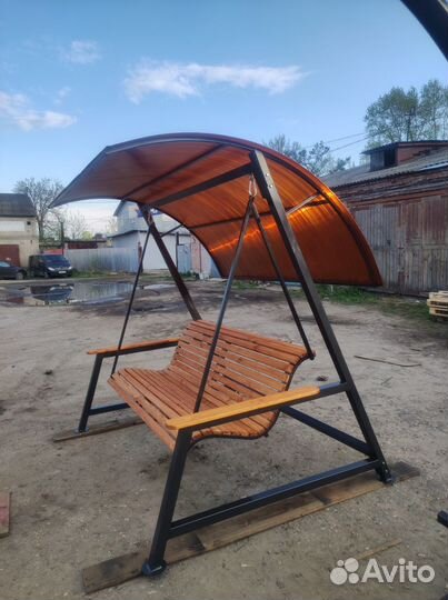 Качель лофт на дачу