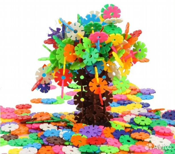 Прилипалы. Строительные блоки. Монтессори