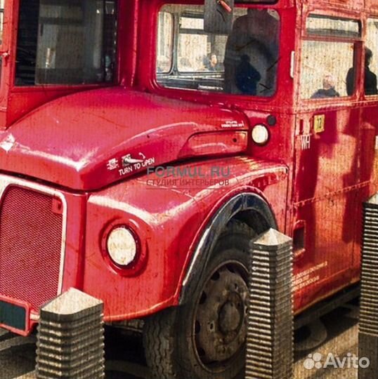 224111 Панно Pintdecor G2202 Red bus