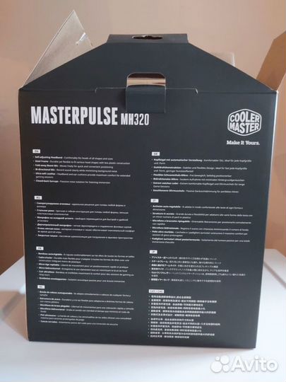 Игровая гарнитура Cooler Master MasterPulse MH320