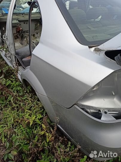 Chevrolet aveo t250 10г. Крыло заднее левое