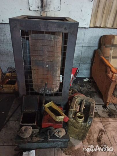 Печь на отработке бу