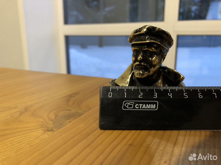 Бюст В.И Ленин бронза#2