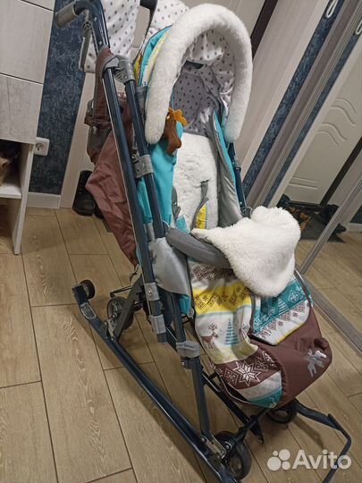 Санки коляска ника 7-7