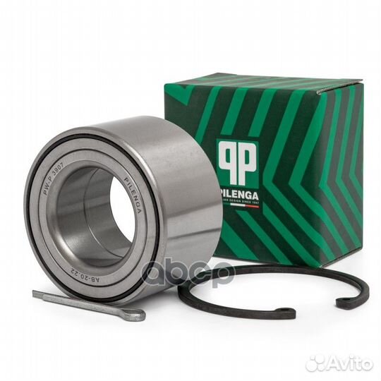 Подшипник ступицы колеса перед, лев accent