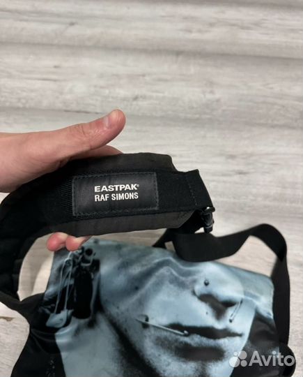Raf Simons x Eastpak Punk Poster Waistbag оригинал