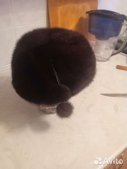 Берет женский норковый