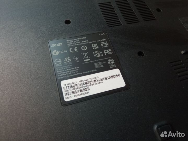 Ноутбук Acer Aspire E5-521G-841 15.6