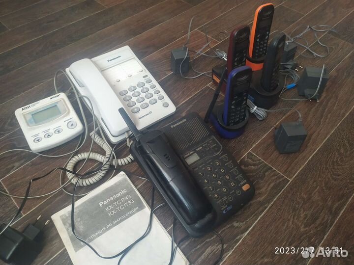 Стационарный домашний телефон