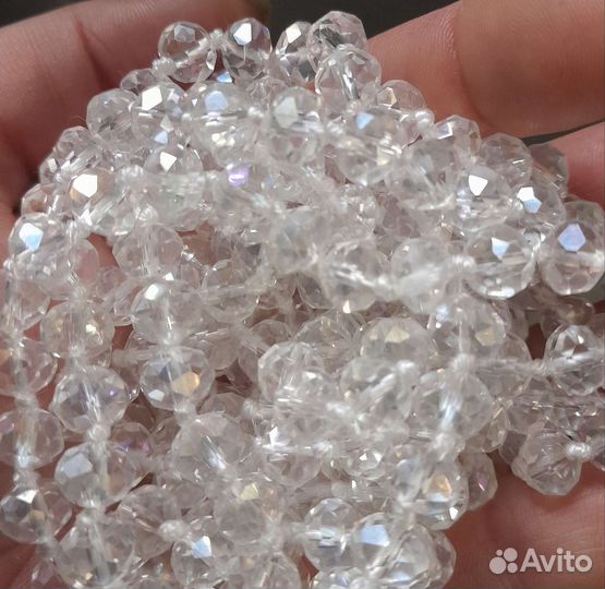 Бусы. Покрытие Аврора Бореалис