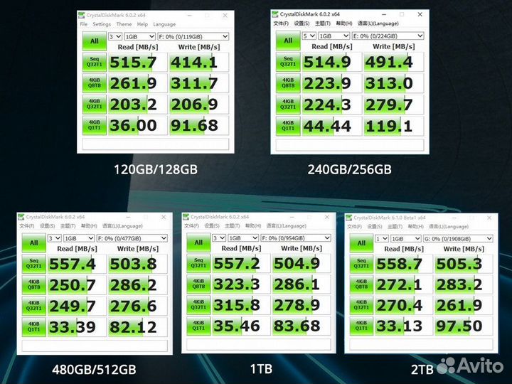SSD диски 128 GB Новые SATA III