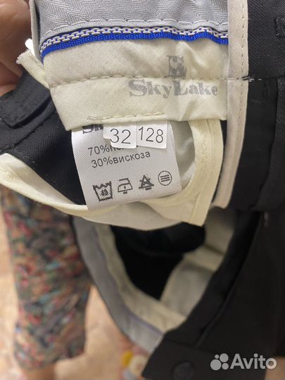 Школьный костюм для мальчика 128 черный