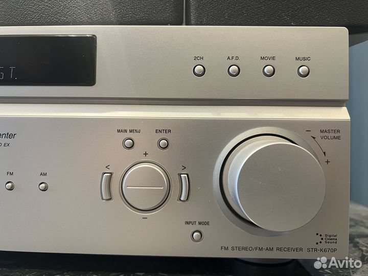 Домашний кинотеатр sony STR-K670P + DVD DVP- NS32