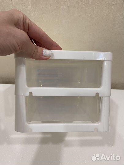 Органайзер настольный для хранения с ящиками