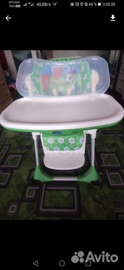 Стулья chicco Polly 2 в 1 без чехла