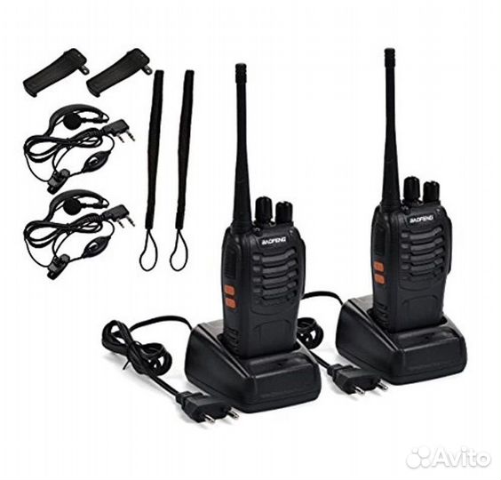 Рация baofeng bf 888s. 2 шт. Новый комплект