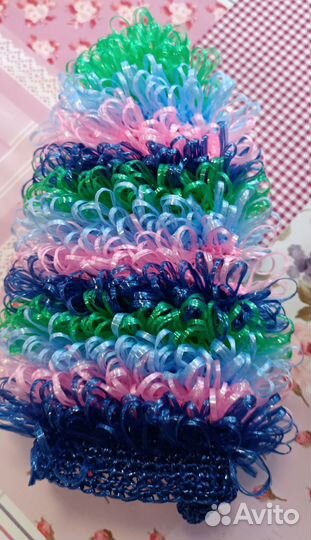 Мочалка варежка