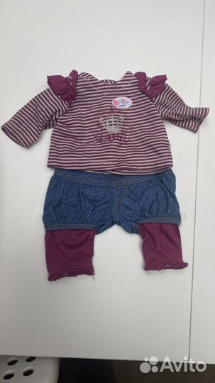 Одежда для кукол беби борн или реборн(40-44) см