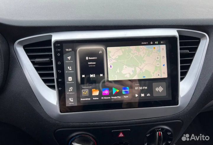 Магнитола Android Hyundai Solaris (2017-2020)