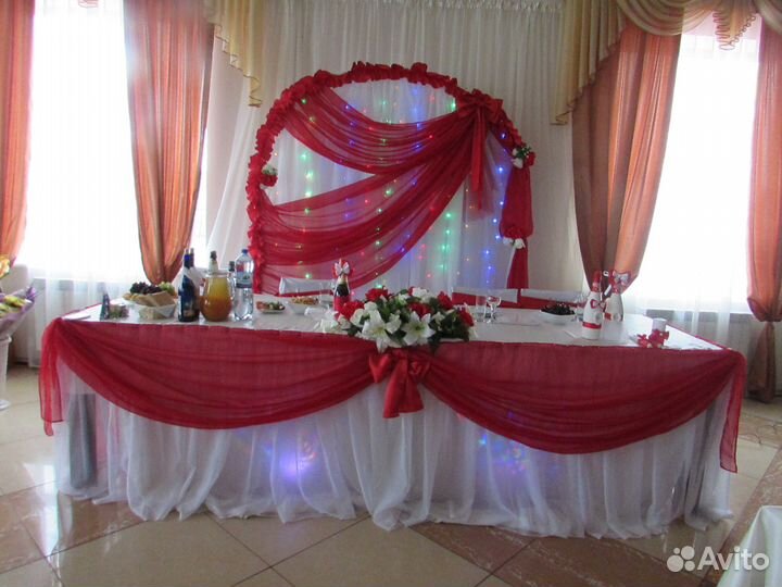 Украшение зала