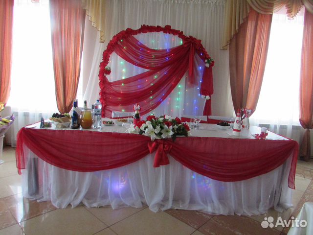 Украшение зала