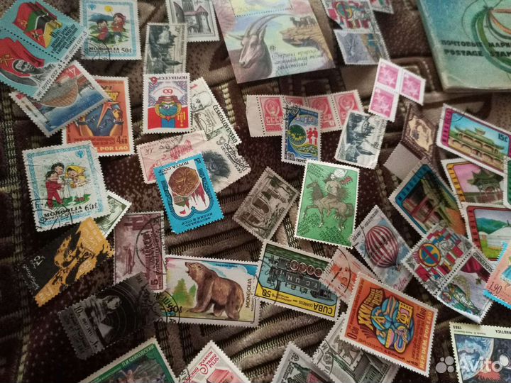 Почтовые марки разные