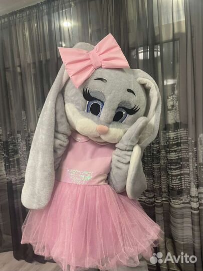 Аниматор,детский праздник,ростовые куклы,Зайка